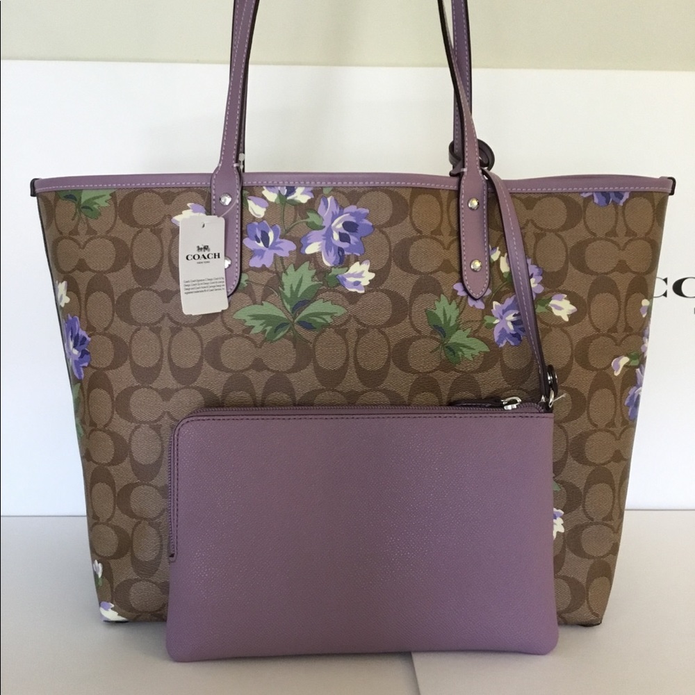 NEW🌷Coach Large Reversible City Tote NWT. - Picture 6 of 8